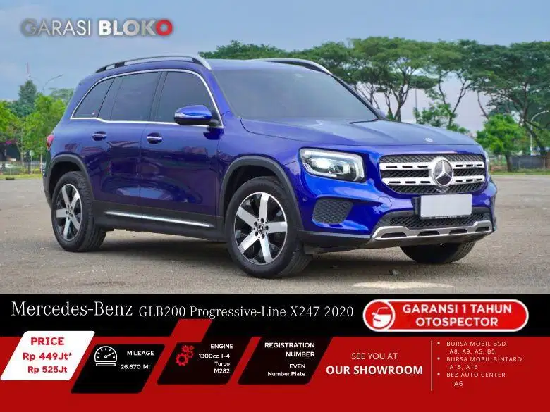 Mercedes Benz GLB200 X247 Progressive Line 2020 / 2021