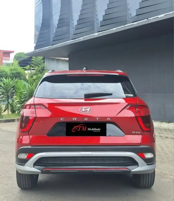 { TDP 5 jt} Hyundai Creta prime one tone 1.5 AT 2022, merah , bagus