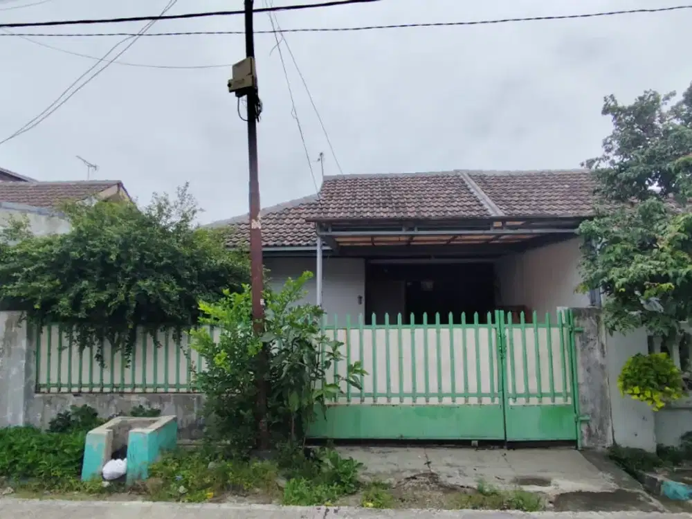 DI BAWAH HARGA PASAR! Rumah 2 Kamar, Bebas Banjir di Wisma Asri Bekasi Utara