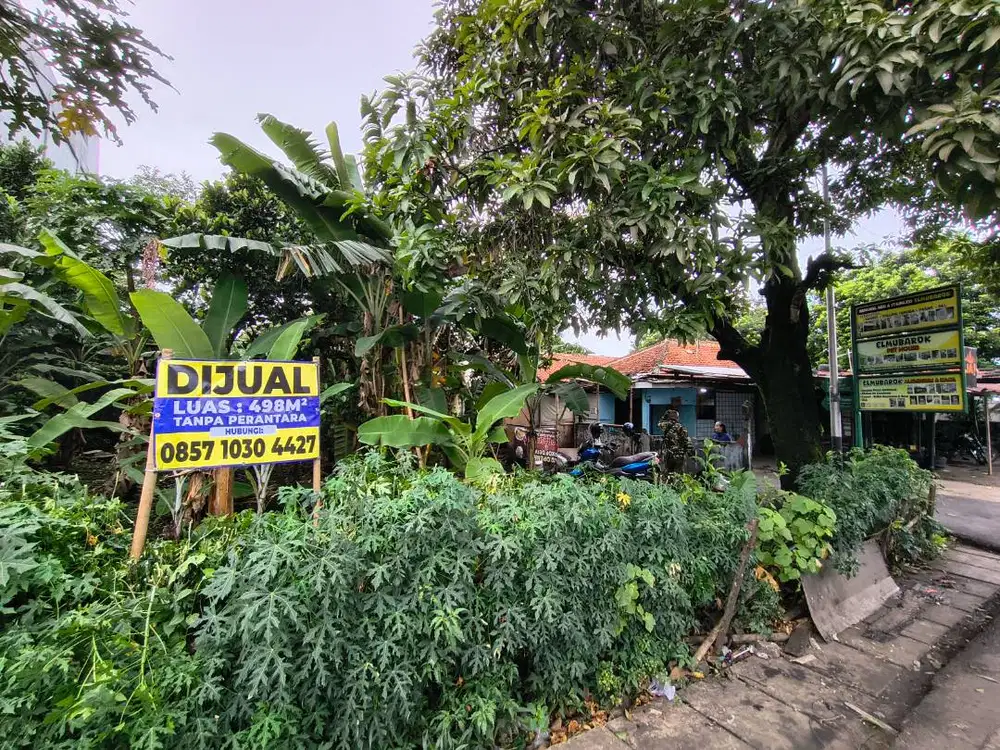 Tanah Bagus untuk usaha, lokasi jl. Aria Putra, 498m2