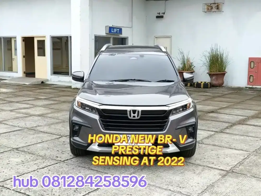 HONDA BRV PRESTIGE SENSING 1.5 AT 2022/KM57RB/PAJAK 1-2026