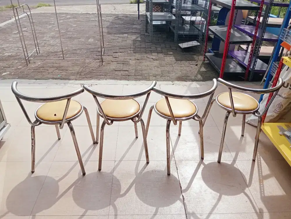 KURSI CAFE FLORA CHROME