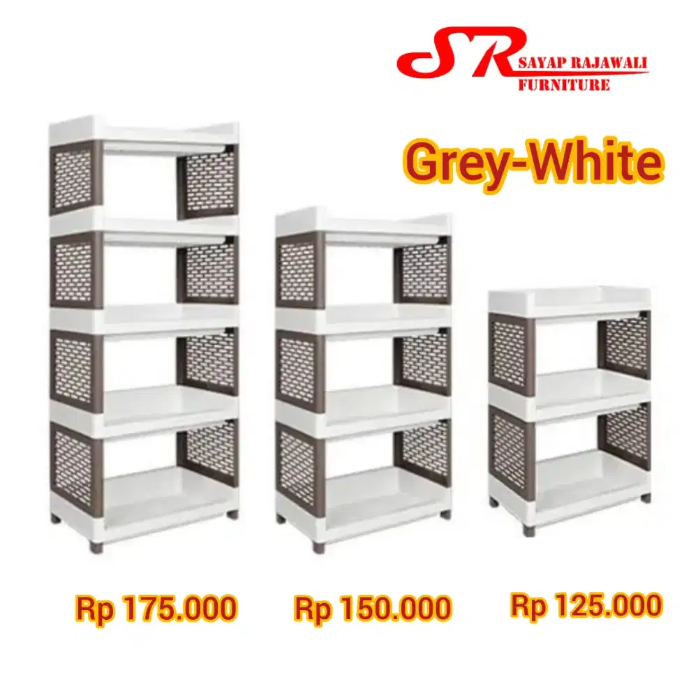 Berbagai Macam Dan Ukuran Rak Serba guna Olymplast Murah Jogja (Ars)