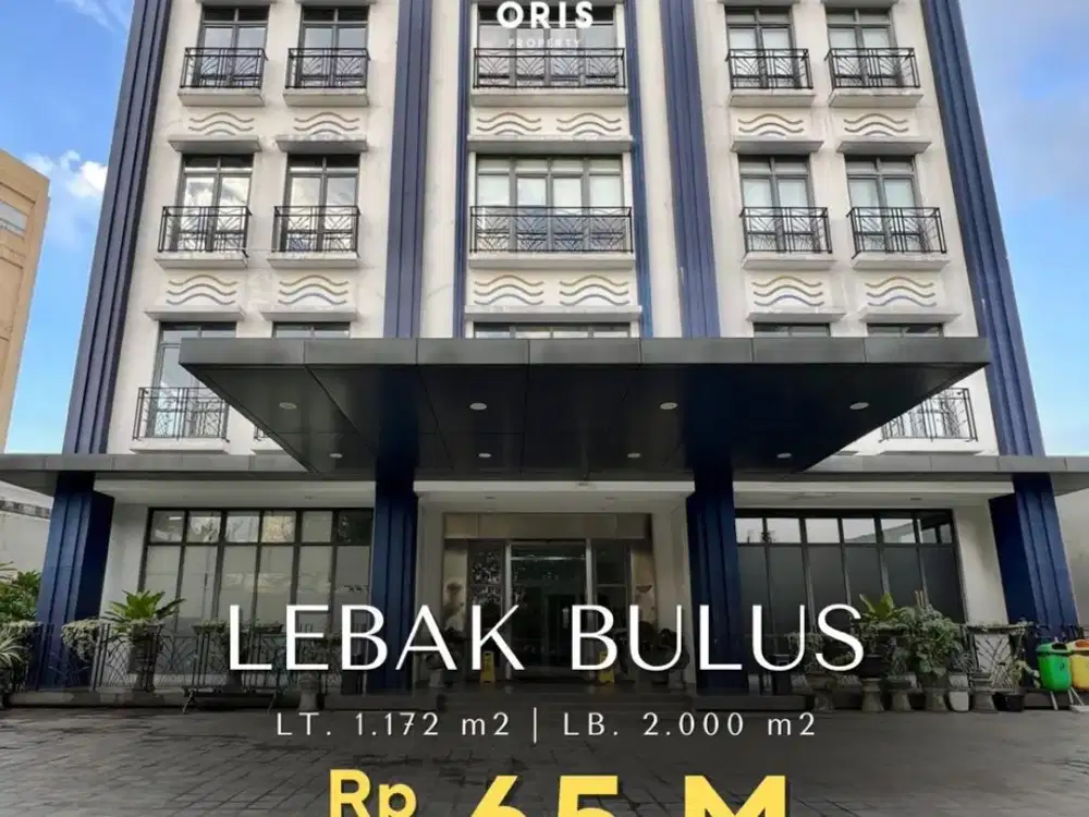 For Sale Gedung 5 Lantai Dekat MRT Lebak Bulus Semi Furnished