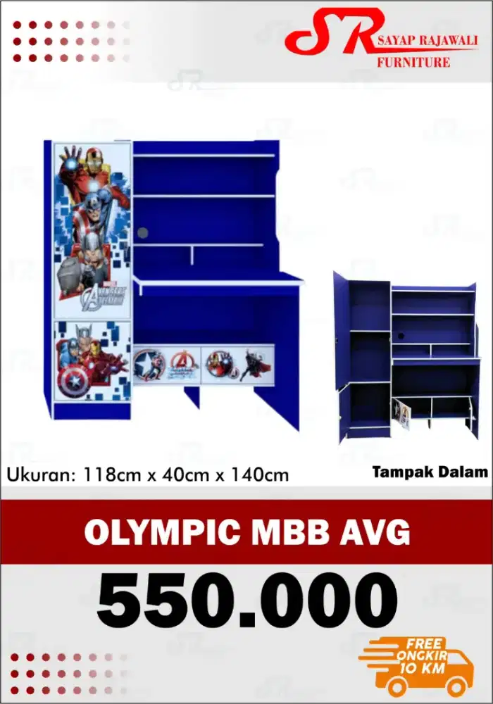 Meja Belajar Meja Kerja Murah Area Jogja(fir)