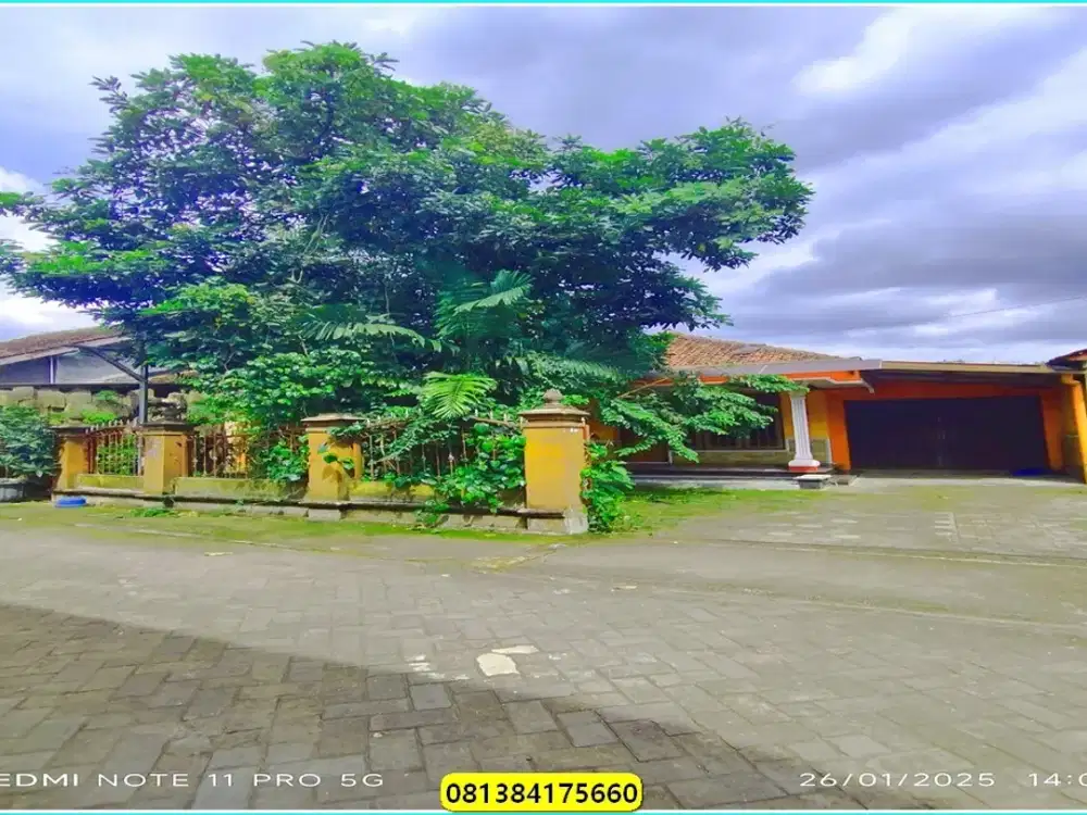 Butuh Uang, Jual Tanah Bonus Bangunan lama luas 320m2, SHM Pekarangan Ready