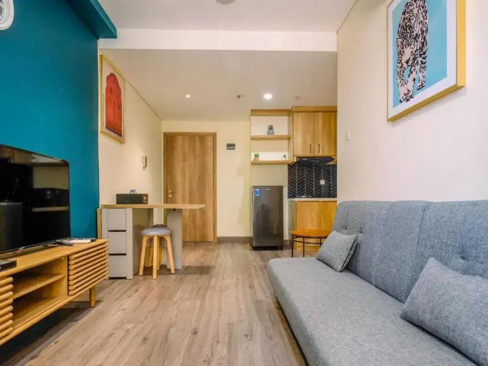 Dijual 1BR Pejaten Park Residence Furnished Best View Pool