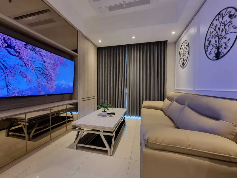 Disewakan 2BR Casa Grande Bagus Furnished Lantai Sedang