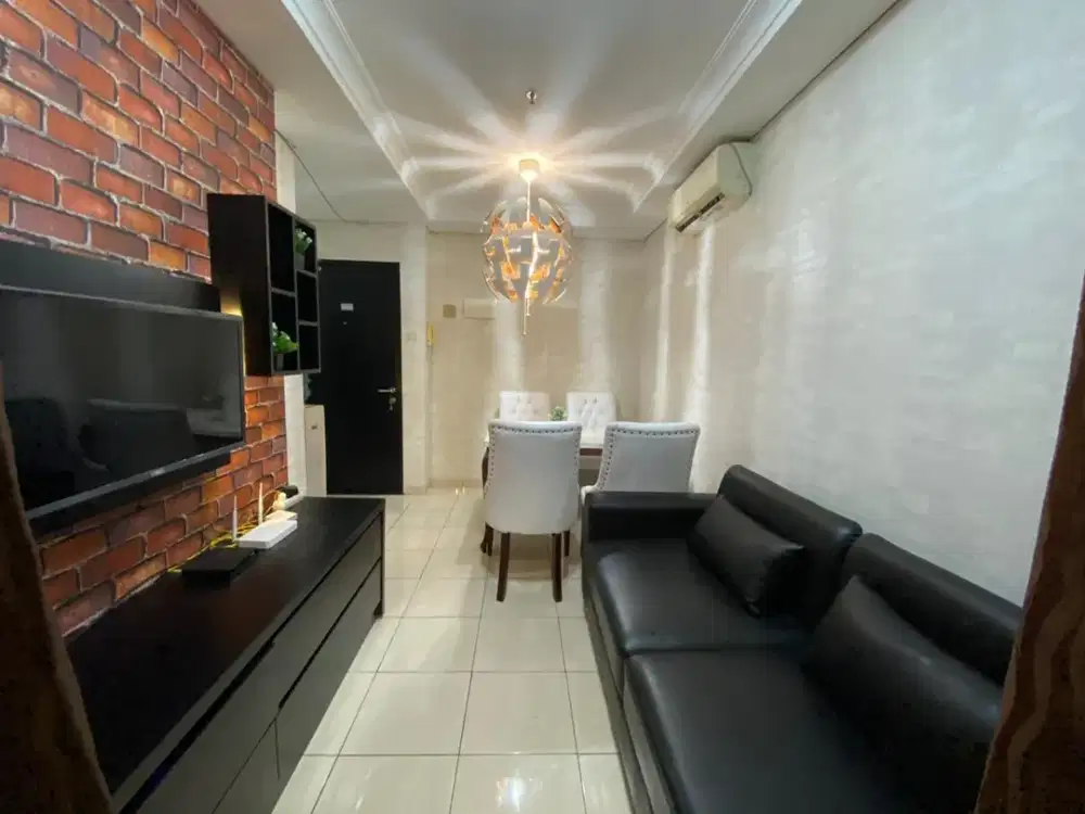 Dijual 2BR Gardenia Boulevard Furnished Bagus Siap Huni