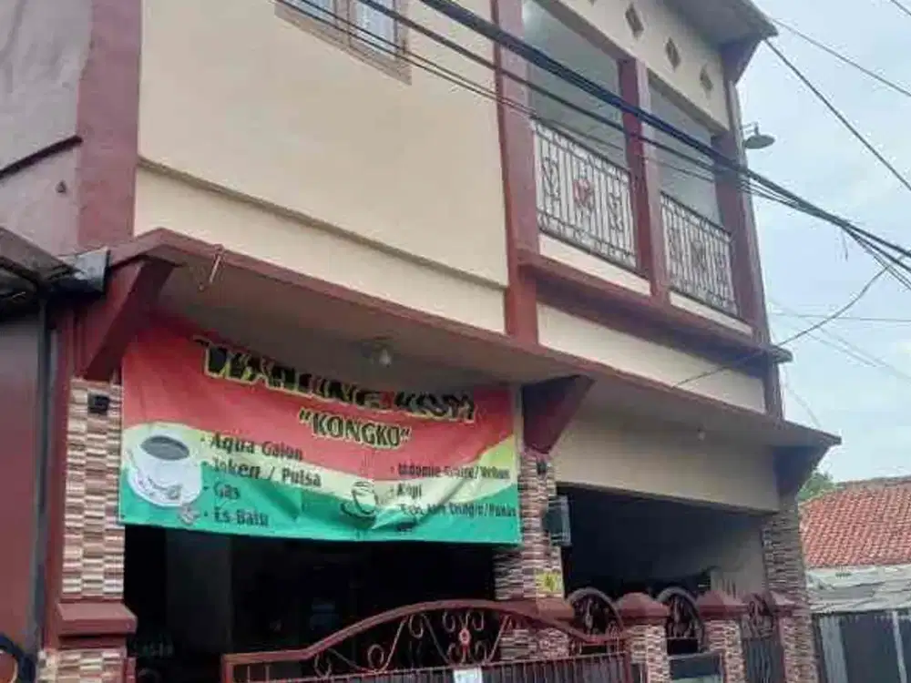 Dijual rumah kampung asri, jalur mobil dekat jalan raya