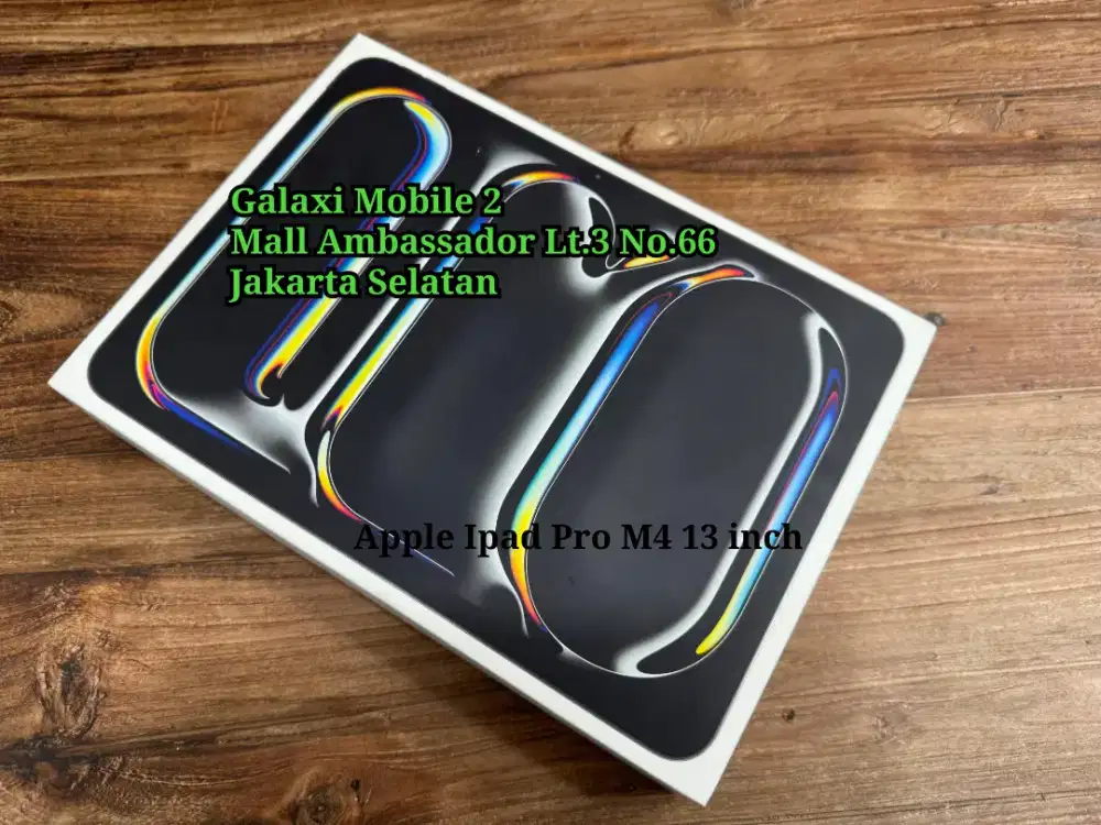 Apple Ipad Pro M4 11 inch Wifi 512GB Bisa Cash Kredit Tukar Tambah