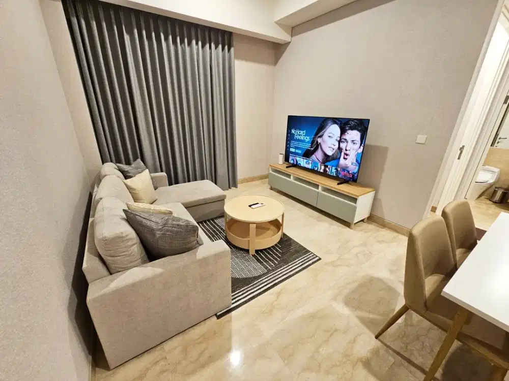 Disewakan 1BR 57 Promenade Furnished Lantai Rendah