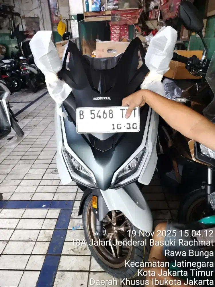 Honda Forza 250 th 2025 km 90 plat jaktim