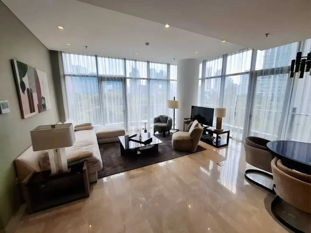 Dijual 3BR Verde Two Apartment Siap Huni Lantai Rendah