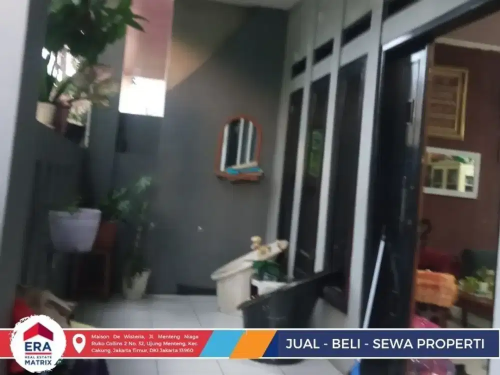 Jual Rumah Semi Furnish 2 Lantai Lokasi Strategis Siap Huni Di Pondok Kelapa Duren Sawit Jakarta Timur
