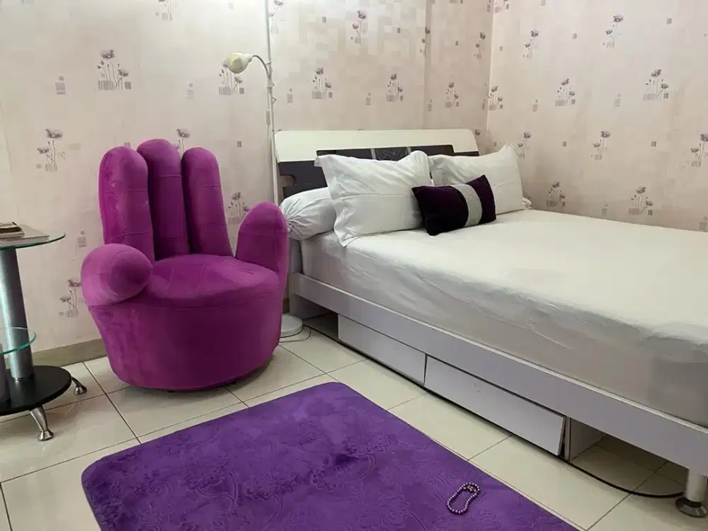 Dijual 2BR Salemba Residence Furnished View Pool Tower B