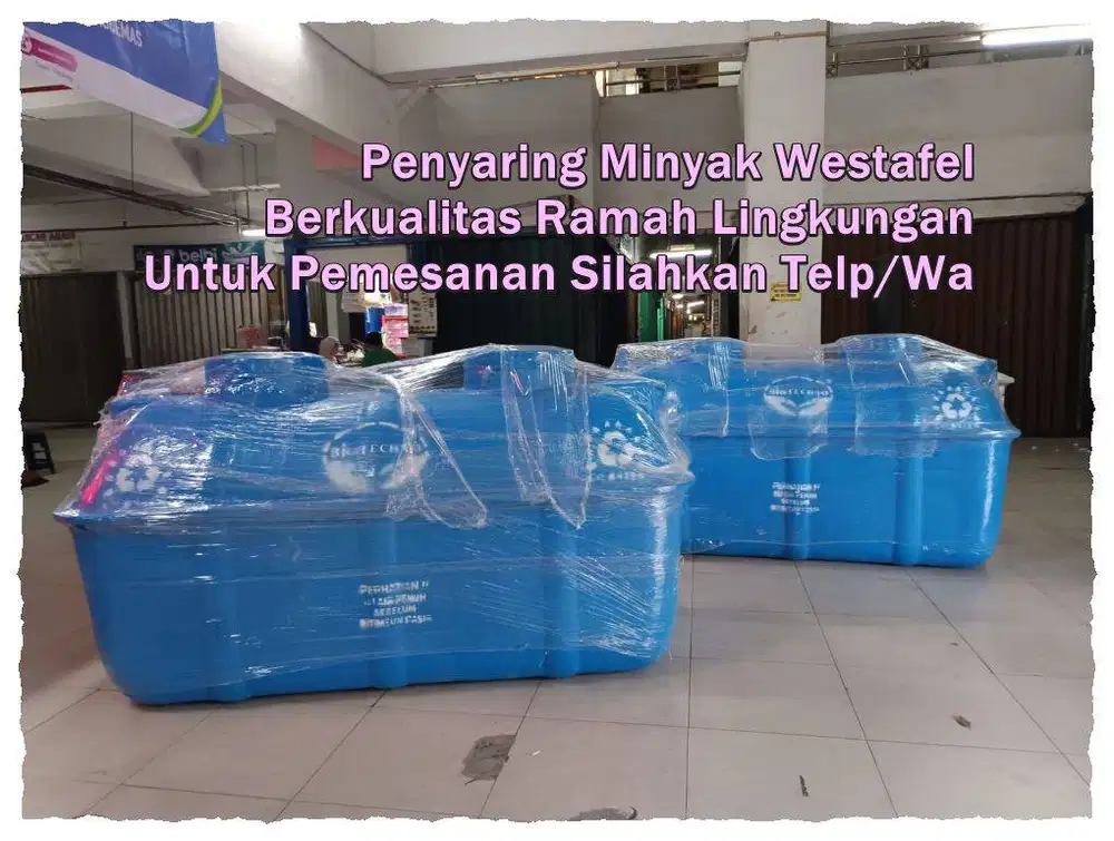 Grease Trap IPAL Filter Limbah Dapur