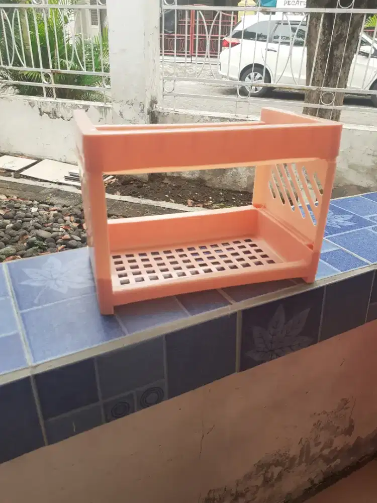 jual cpt1rak plastik mini 2tingkat