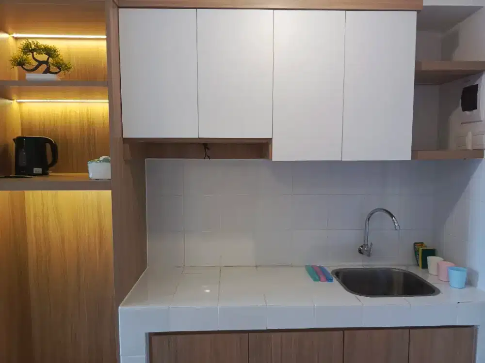 Disewakan Apartemen Studio Full furnish Tokyo Riverside PIK 2