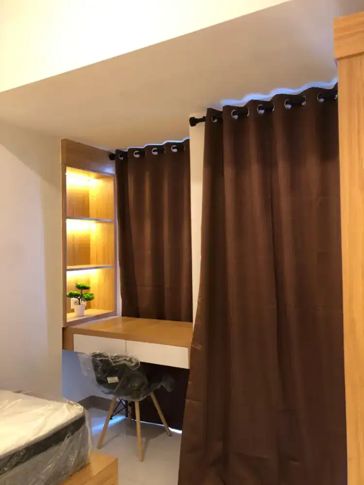 Disewakan Apartemen Studio Full furnish Tokyo Riverside PIK 2