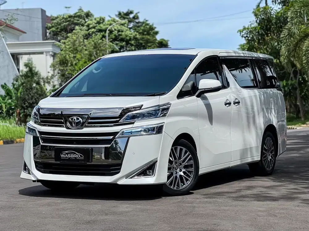 Vellfire G 2015 24rb KM ANTIK 2020 model tangan pertama service record