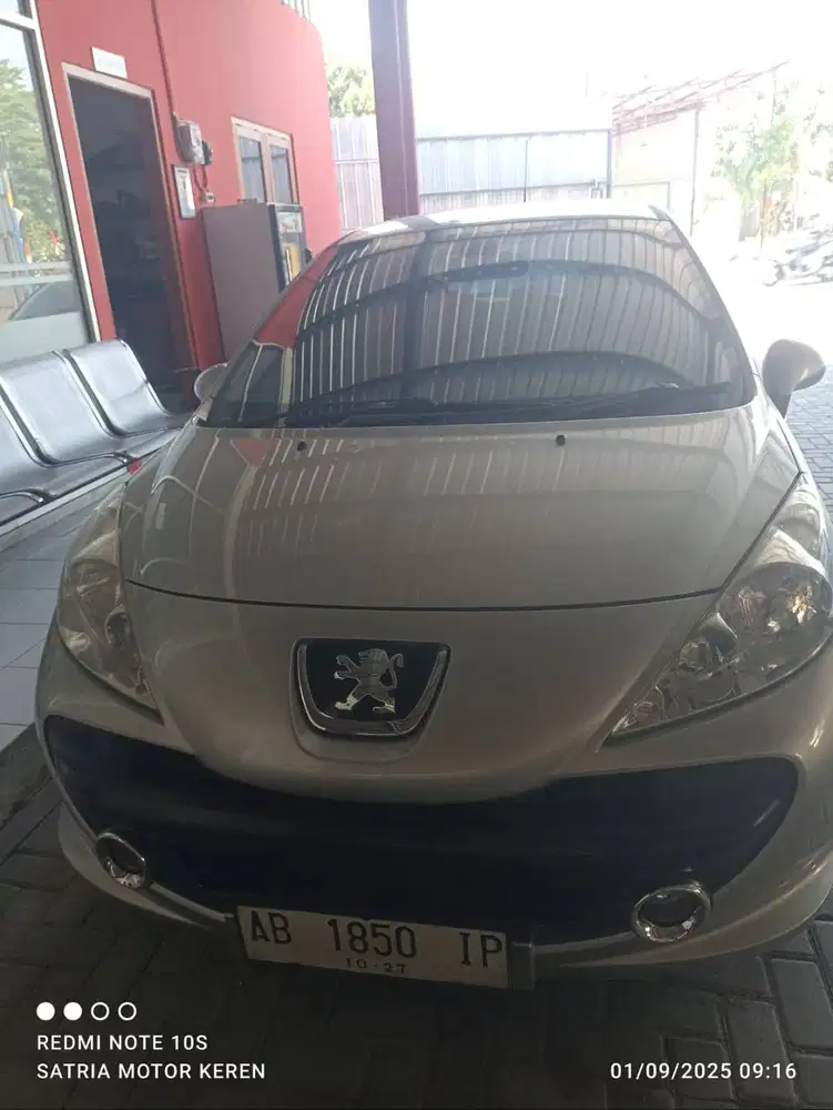 Jual Peugeot 207 Jogja Silver BU