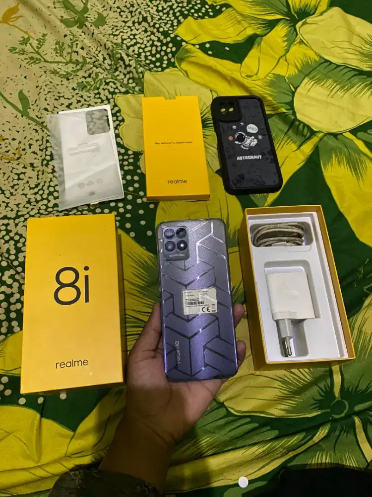 Realme 8i 6 128gb Second Normal