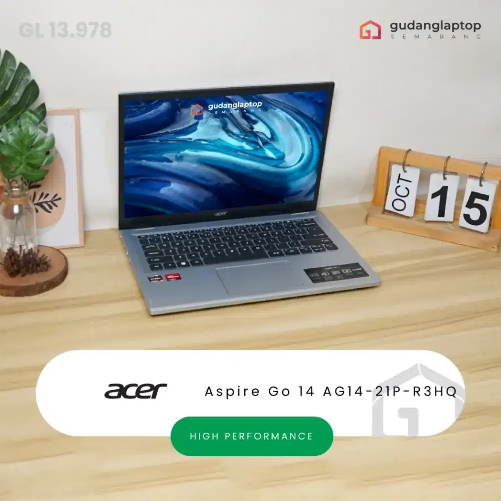 ACER Aspire Go 14 AG14-21P-R3HQ
AMD Ryzen 5 - 7520U 16GB/512GB