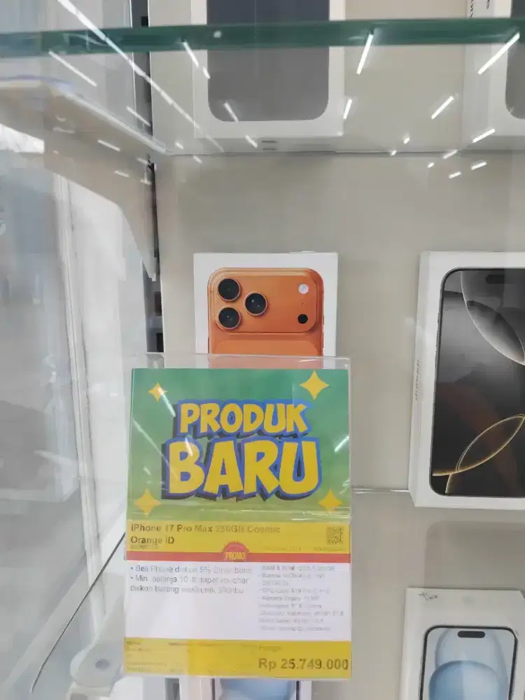 Promo Iphone 17 Promax 256gb