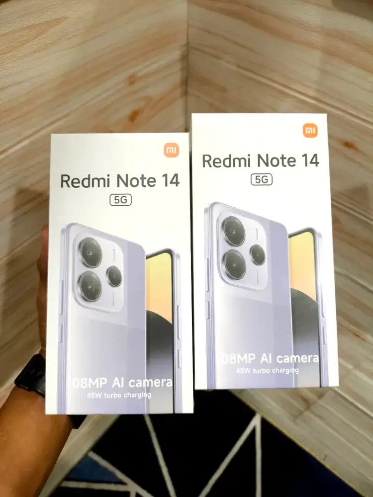 Redmi Note 14 5G 8/256 New Baru Murah Garansi Resmi 1 Tahun