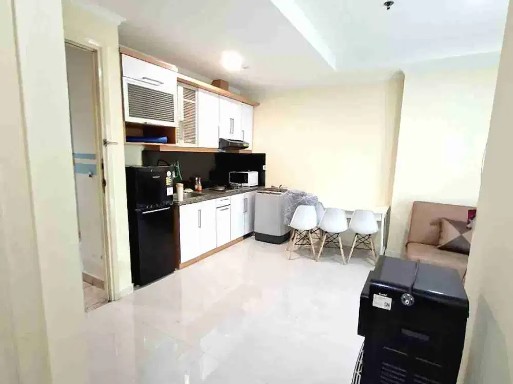 apartemen moi view swimming pool