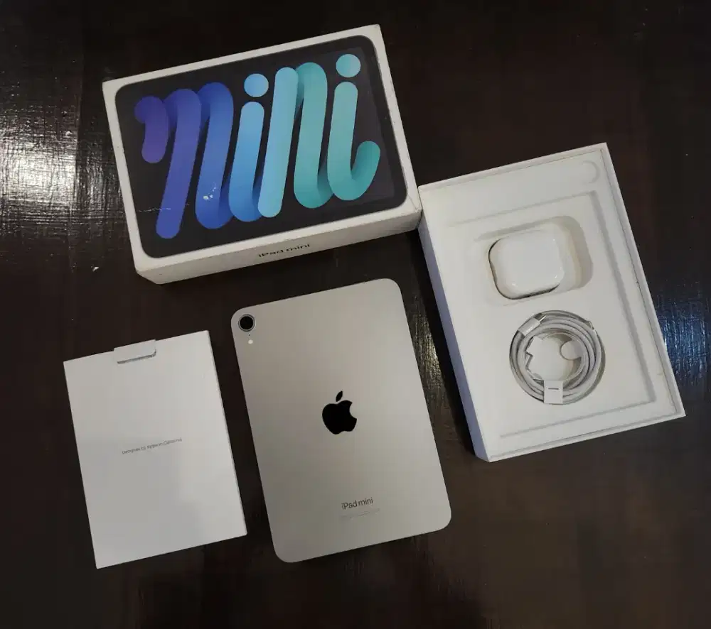 IPad Mini 7 128GB BH 100 Fullset Original Mulus Like New Garansi aktif