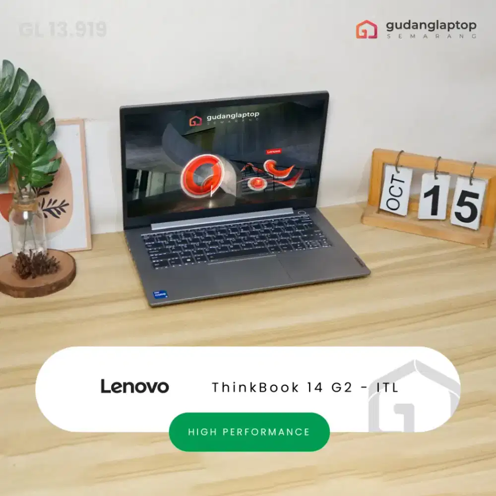 LENOVO ThinkBook 14 G2 - ITL
INTEL Core i5 - 1135G7 8GB/512GB