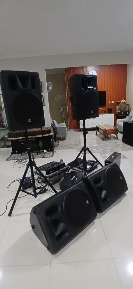 Obrall!! 1 set sound active BETA3 U15A  No huper mackie yamaha ashley