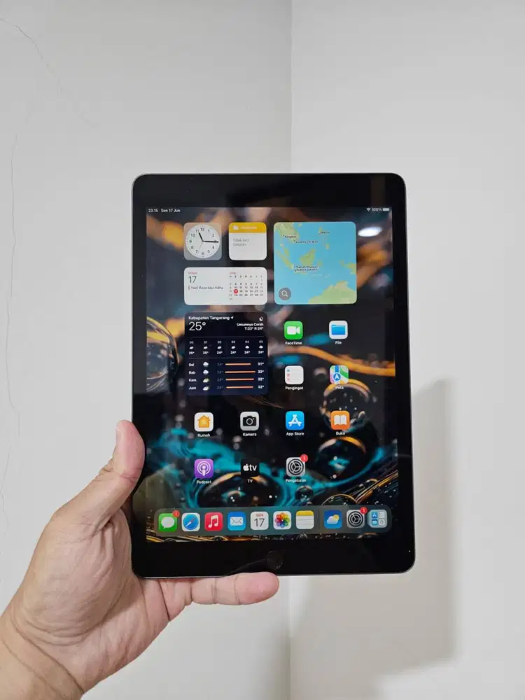 Apple iPad 9 256GB 256 GB Wifi Only 2021 9th Gen Fullset Space Gray