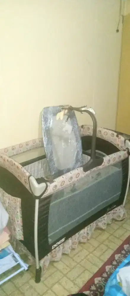 Box tidur bayi kelambu