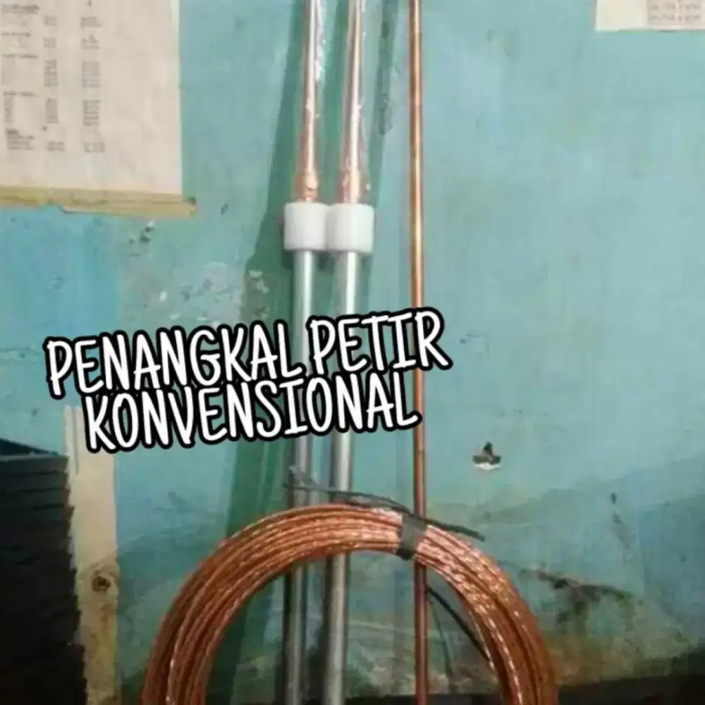 Bismillah, pusat pemasangan anti petir komvesional penangkal petir
