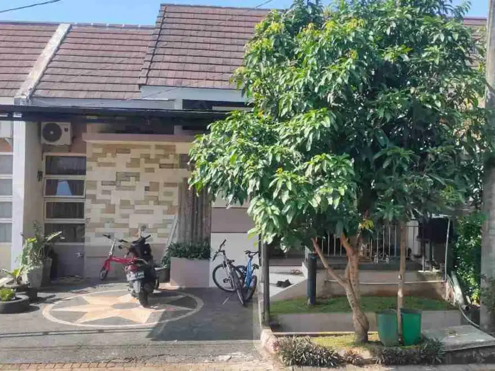 Rumah Cluster Paling Depan Rancamaya Golf Bogor