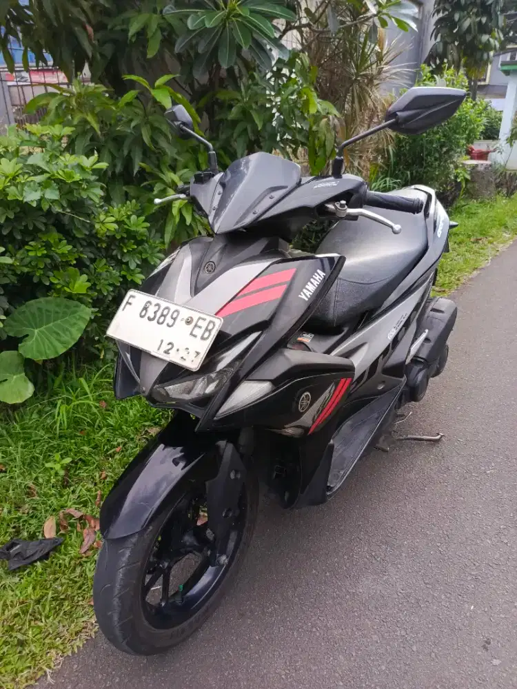 Bisa tuker tambah, Aerox 2017 mulus orisinil pajak hidup