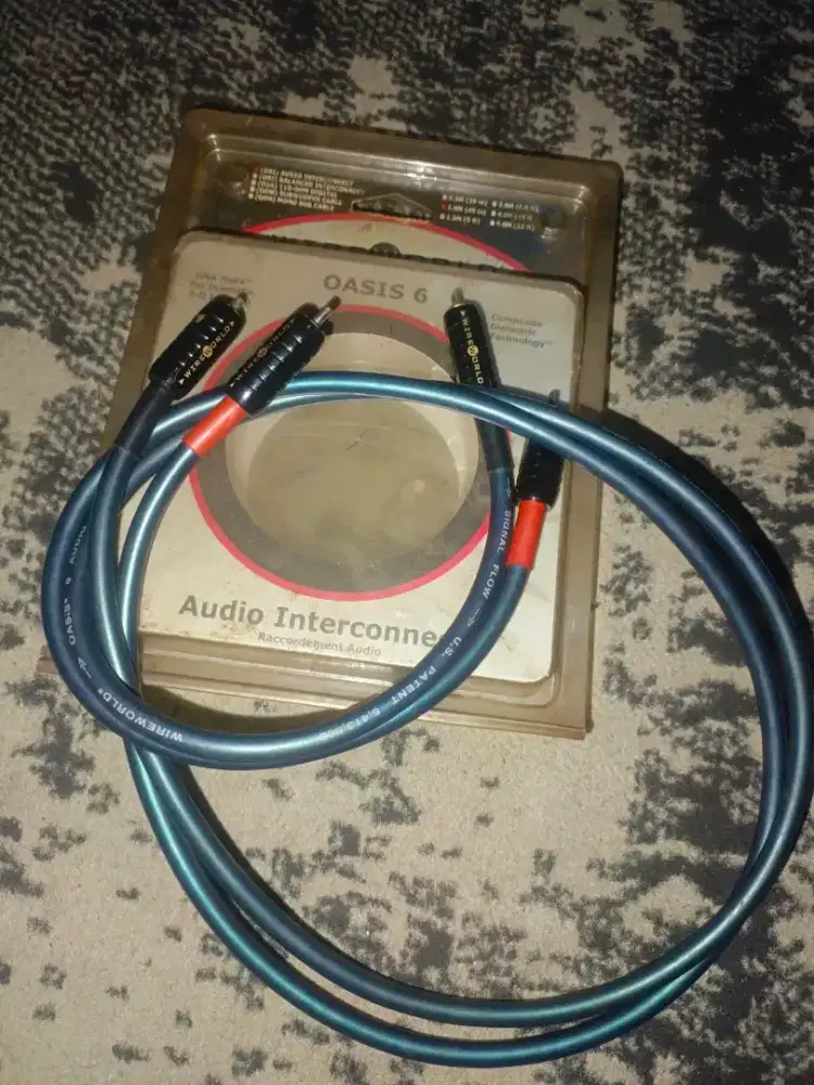 Kabel RCA Interconnect USA - WIREWORLD Oasis 6  - 1meter