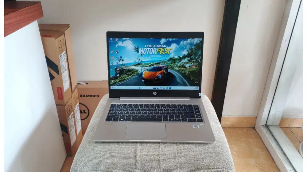 Laptop HP Probook Core i5 Generasi 10 Ram 8 SSD 256 GB Normal Lancar