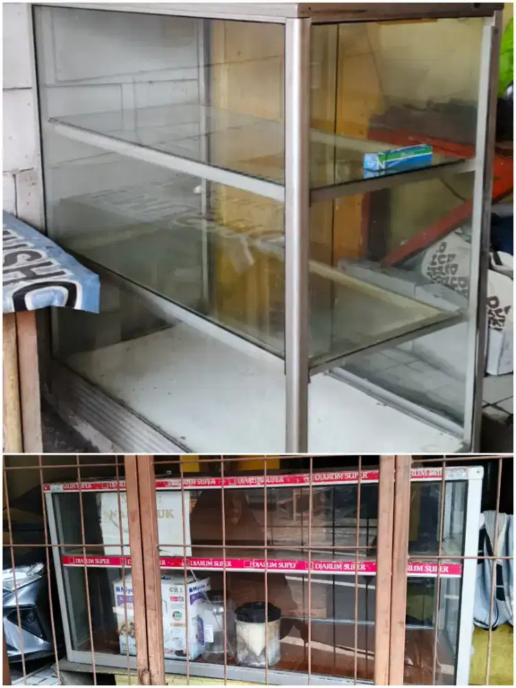 Etalase murah borongan 2 unit