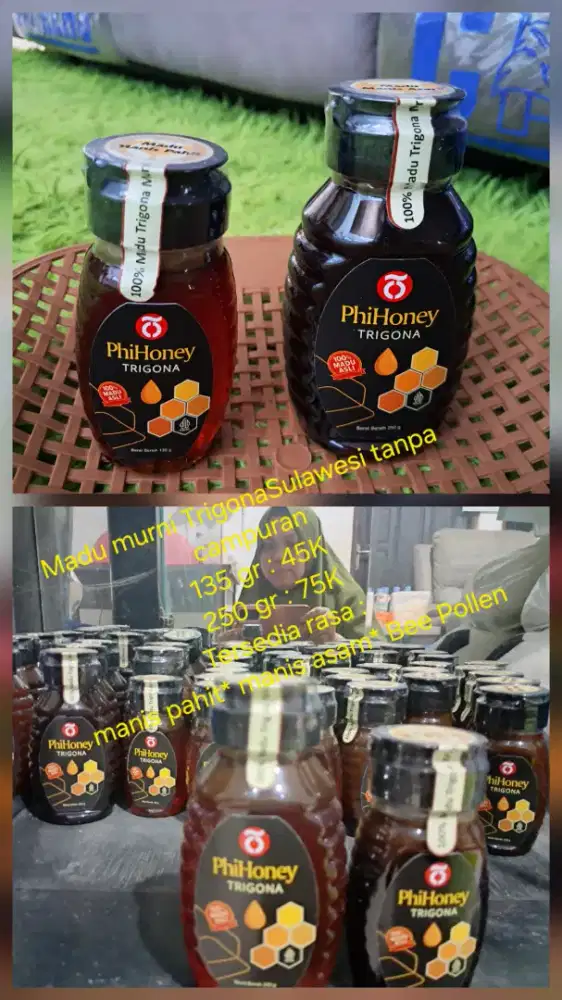 Madu Sulawesi murni tanpa campuran