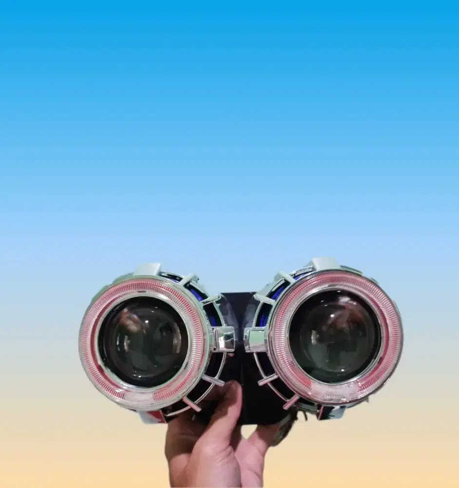 LAMPU HID XENON BEKAS UKURAN 3 INCH BAGUS