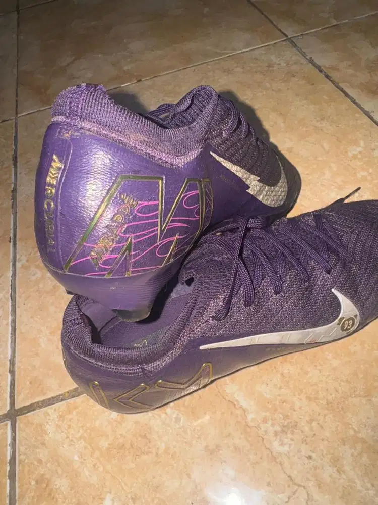 Sepatu bola nike air zoom mercurial vapor 16 Elite x kylian MBAPPE