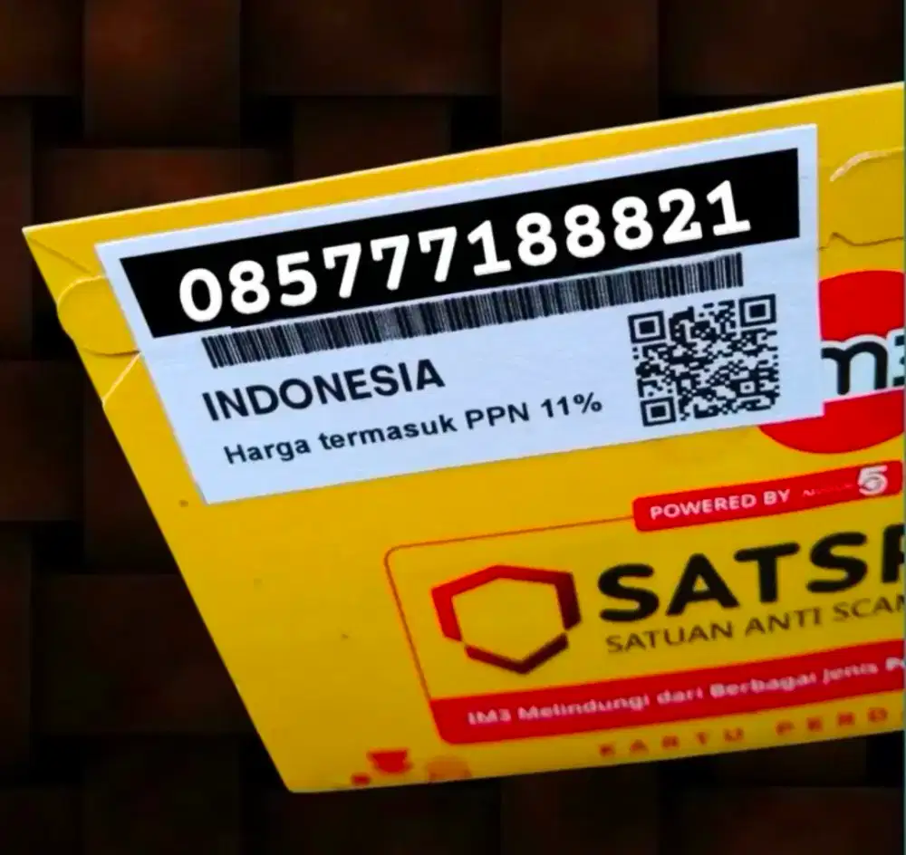 indosat nomer cantik
