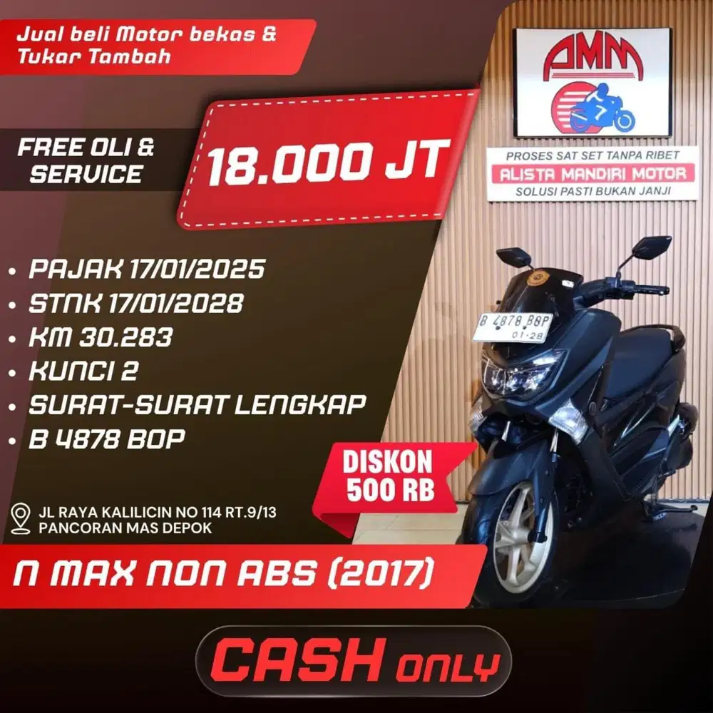 Yamaha N MAX OLD 155 2017 CASH ONLY