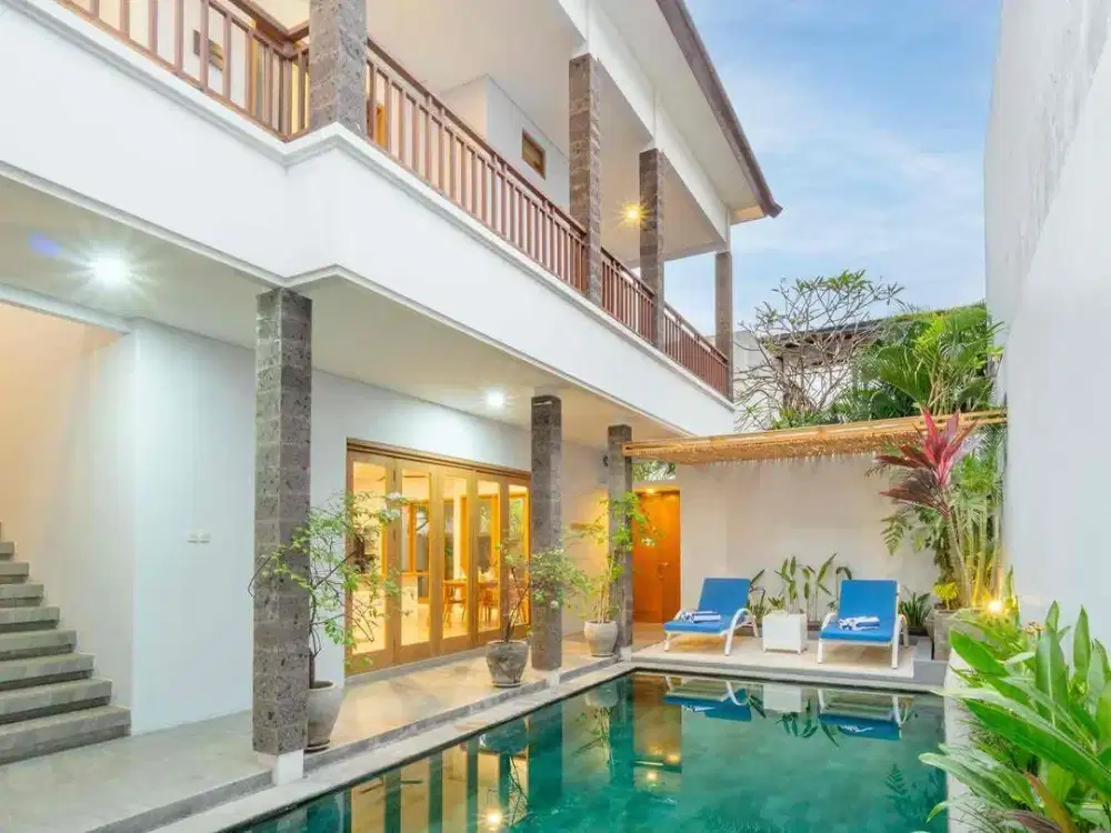 VILLA FOR SALE
PRERENAN CANGGU
WALKING DISTANCE TO  
 TO RESTORANT & cafe 