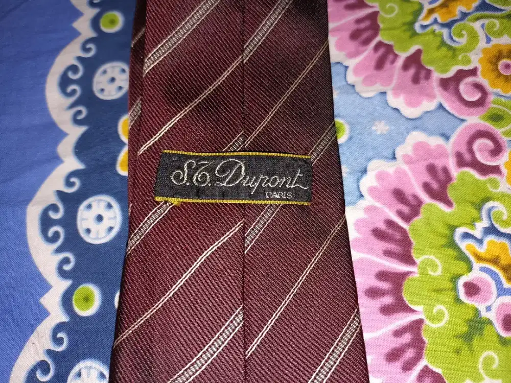 Dasi Kerja ST Dupont Original Gratis 1