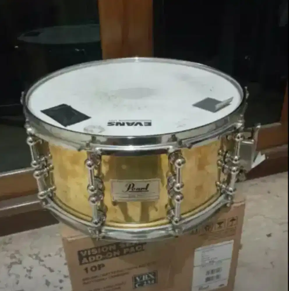 Snare Pearl Brass Shell 14 x 7